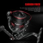 Ultralight Carbon Fiber Spinning Reel 9kg Max Drag Black - Image 3