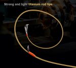 TH-532XULC-F Ultralight Spinning Casting Rod Carbon Brown - Image 3