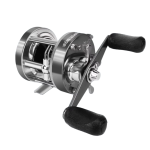 Flag Round Baitcasting Reel 5000 13kg Max DragRight Hand Silver