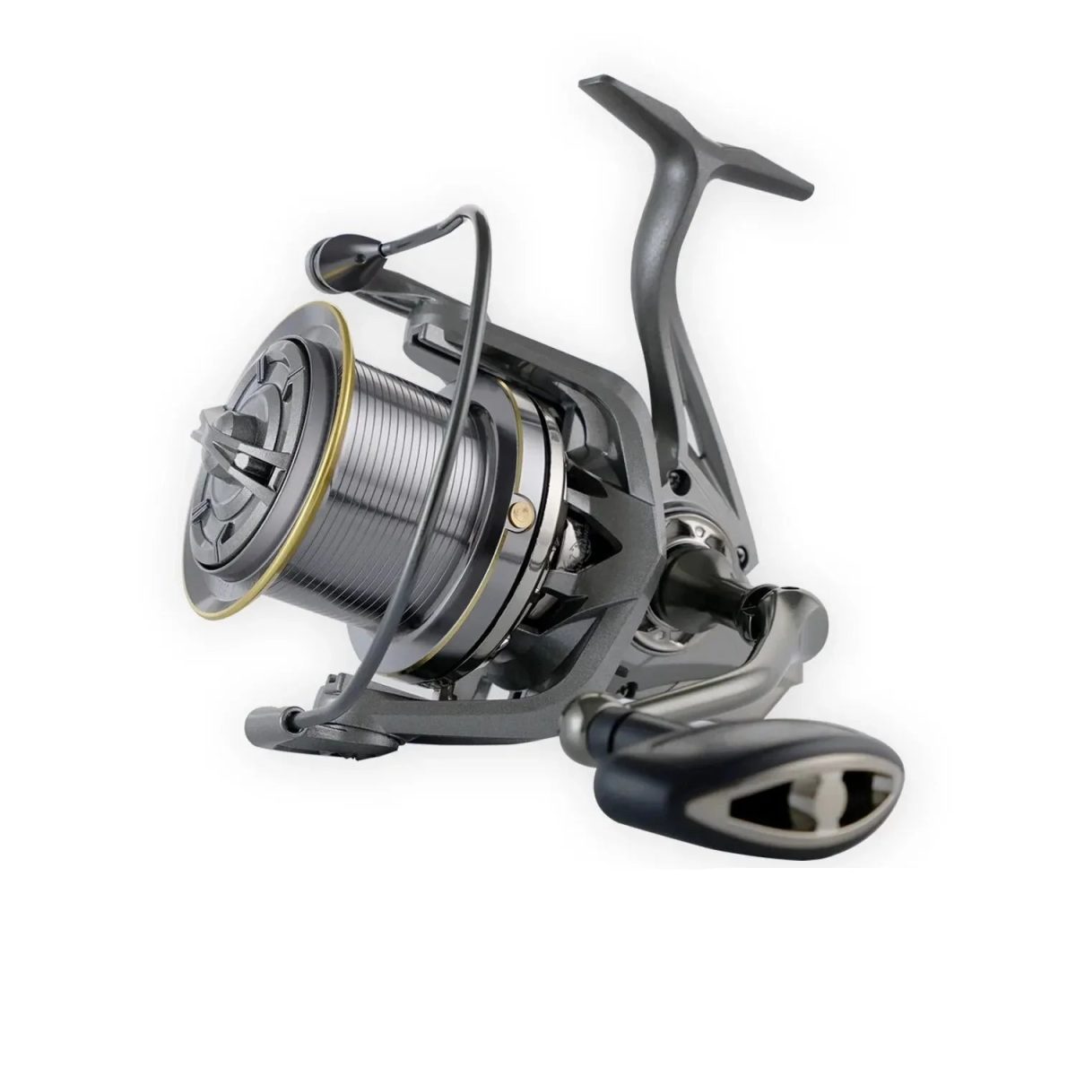 Spinning Fishing Reel 25KG Max Drag 10000 Series Silver - Image 1