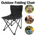 NNEOBA Portable Outdoor Camping Chair with Footrest - Folding Moon Chair - Image 2