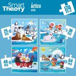 Child's Puzzle Colorbaby Artic 4-in-1 174 Pieces 136 x 34 cm (6 Units) - Image 6