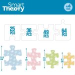 Child's Puzzle Colorbaby Artic 4-in-1 174 Pieces 136 x 34 cm (6 Units) - Image 5