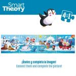Child's Puzzle Colorbaby Artic 4-in-1 174 Pieces 136 x 34 cm (6 Units) - Image 4