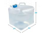 Water bottle Aktive Polyethylene 10 L 22 x 26 x 22 cm (12 Units) - Image 2