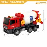 Concrete Mixer Lorry Speed & Go 26 x 14 x 9 cm (6 Units) - Image 4