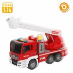 Fire Engine with Light and Sound Speed & Go 26 x 14 x 9 cm (6 Units) - Image 6