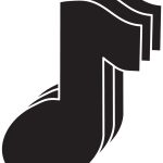 SHAPES ETC. Small Single Color Cut-Out - Music Note