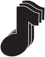 SHAPES ETC. Small Single Color Cut-Out - Music Note