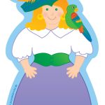 SHAPES ETC. Mini Notepad - Pirate/Girl