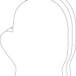 SHAPES ETC. Mitten Single Color Super Cut-Outs- 8” x 10”