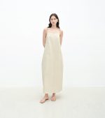 "Island Walk" Cotton Beaded Sling Dress - Image 10