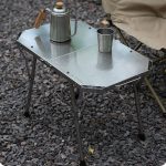 Outdoor Folding Stainless Steel Table Heat And Scratch Resistan - Image 2