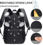 NNEOBA Men's Tactical Business Travel Backpack - Image 5