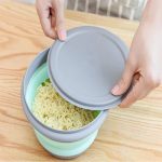 3Pcs/Set Bowl Sets Silicone Folding Lunch Box - Image 2