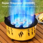 NNEOBA 20000W Camping Gas Burner 7-Core - Image 2