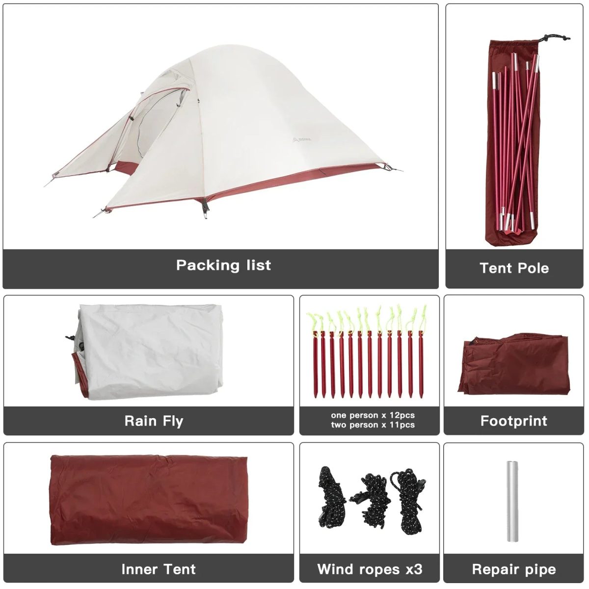 Ultralight Camping Tent Backpack Tent - Image 3