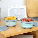 3Pcs/Set Bowl Sets Silicone Folding Lunch Box - Image 3
