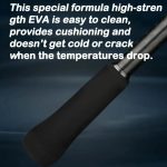 NNEOBA 2.5m Squid Egi Spinning Rod Lightweight Carbon Rod Black - Image 3