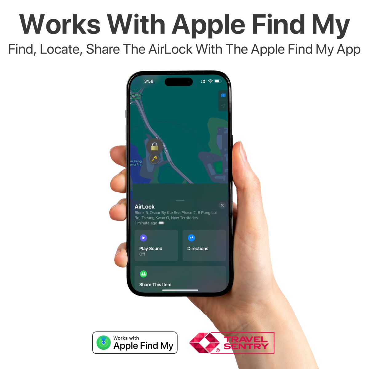 AirLock - Smart Anti-Loss TSA Travel Lock - Image 3