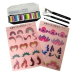 Practice Face Painting | Split Cake Practice Pack