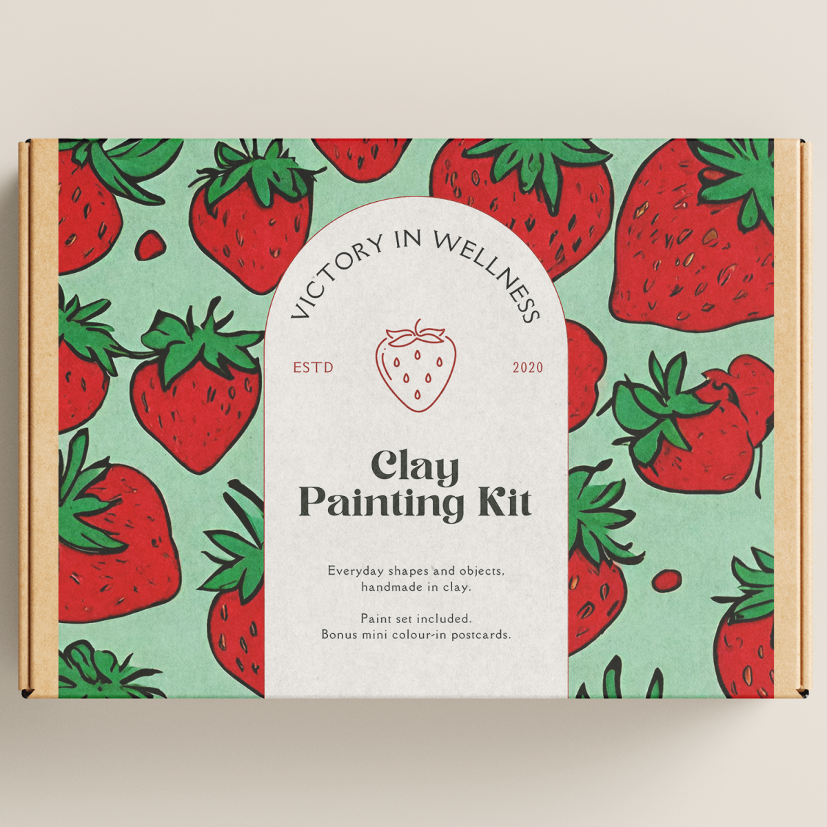 Victory in Wellness starter kit, Strawberry Fruit Paint Kit - Image 1