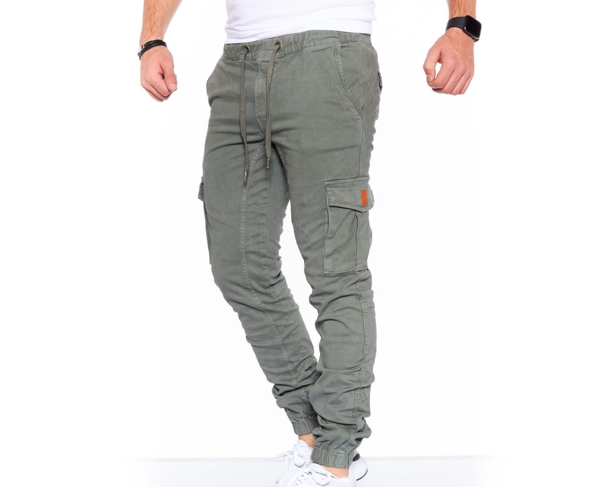 STYLEKO Cargohose Elastischer Hosenband - Image 33