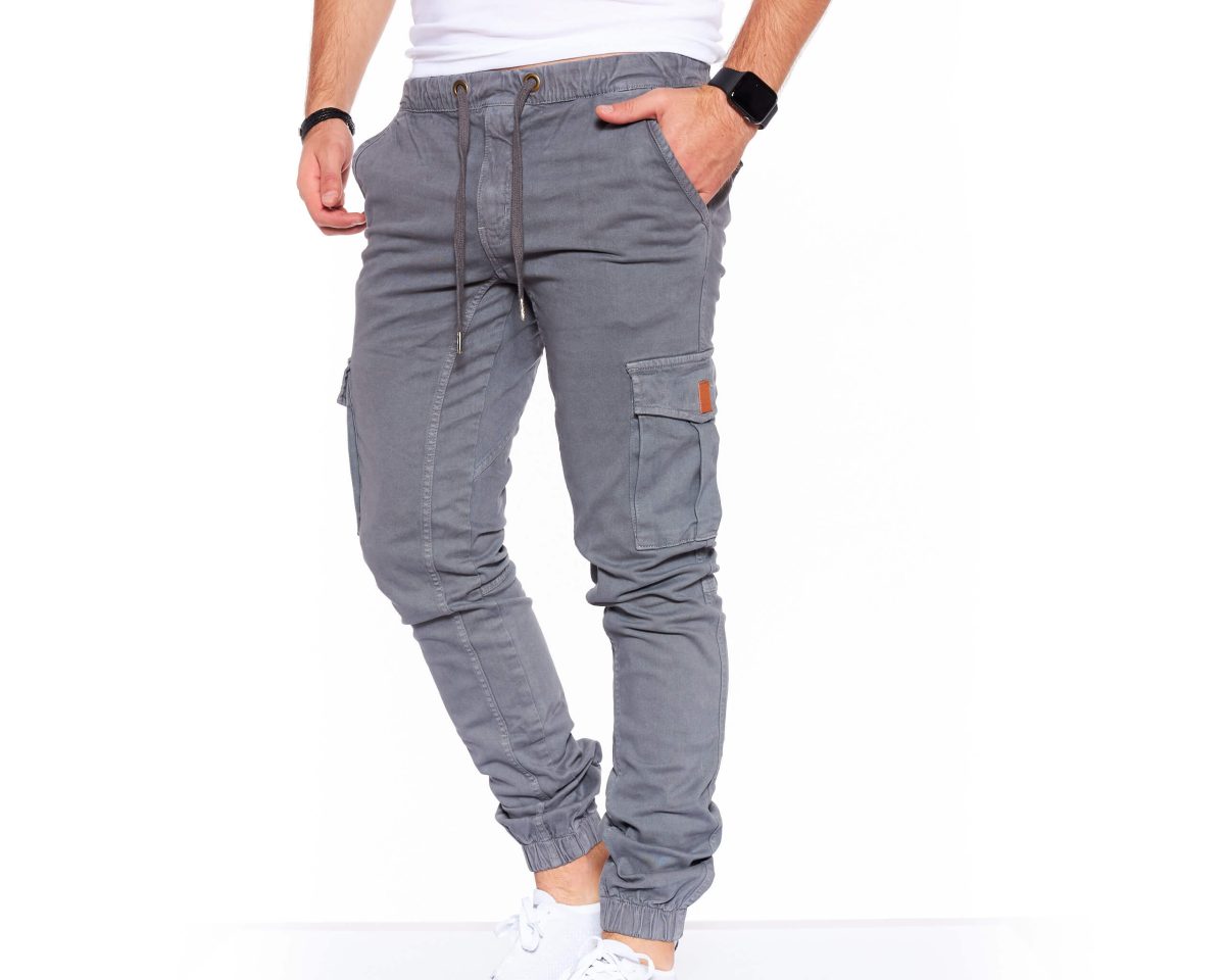 STYLEKO Cargohose Elastischer Hosenband - Image 28