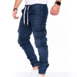 STYLEKO Cargo Jeans Hose Elastischer Hosenband