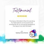 Face Painting Stencil - M04 Fairies - Image 2