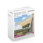 Rectangular Shade Sail Reshad InnovaGoods 3 x 4 m - Image 8