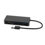NNEDSZ CH368 3 Port USB 3.0 Hub with Dual Slot SD MicroSD Card Reader - Image 2