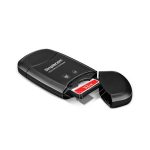 NNEDSZ CR303 2 Slot SuperSpeed USB 3.0 Card Reader with Dual Caps - Image 4