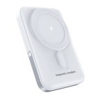 NNEDSZ CHOETECH B743-WH 10000mAh PD20W Magnetic Power Bank with Holder White - Image 2