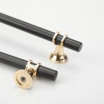 NNEDSZ Luxury Design Kitchen Cabinet Handles Drawer Bar Handle Pull Black 160mm - Image 2