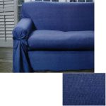 NNEDSZ Navy Blue Dots Sofa Cover 1 to 2 Seater 230 X 360cm