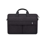 NNEDSZ 15.6 Inch Laptop Handheld Briefcase Storage Bag - no Shoulder Strap - Black - Image 3