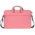 NNEDSZ Hidden Portable One-shoulder Handbag for 14.1 Laptops - Waterproof Oxford Cloth - Pink
