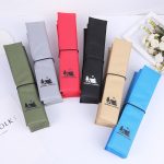 NNEDSZ Grey Portable Outdoor Folding Seat Cushion - 42cm x 32cm for Camping and Hiking - Image 3