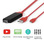 HDMI kábel iPhone képernyő tükrözéshez - Image 4