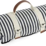 NNEOBA Waterproof Picnic Blanket with Carry Strap for Outdoor Activities