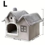 Classic Soft Cat House Bed for Small Pets - Image 5