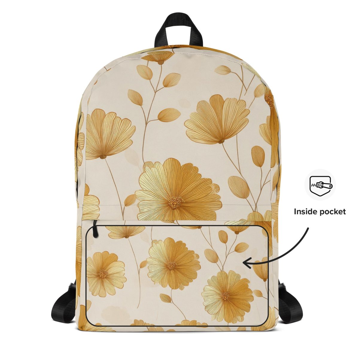 Golden Petal Backpack - Image 2