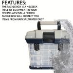 NNETM 4-Tier Portable Fishing Tackle Storage Box - Image 3