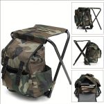 Camping Folding Chair with Backpack Picnic Bag - Image 5