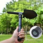 Lightweight Foldable Multi-Tool Steel Shovel for Outdoors - Image 5