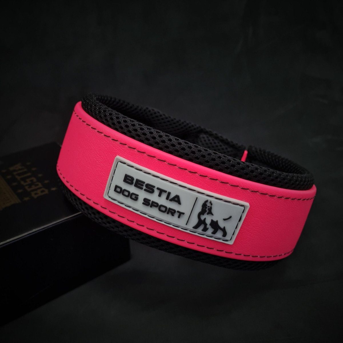BESTIA DOG SPORT COLLAR NEON PINK - Image 2