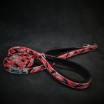 BESTIA DOG SPORT dual handle leash Red Camo - Image 2