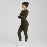 2014 - Women's Seamless Pocket Athletic Leggings - Image 4