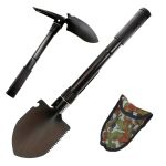 Lightweight Foldable Multi-Tool Steel Shovel for Outdoors